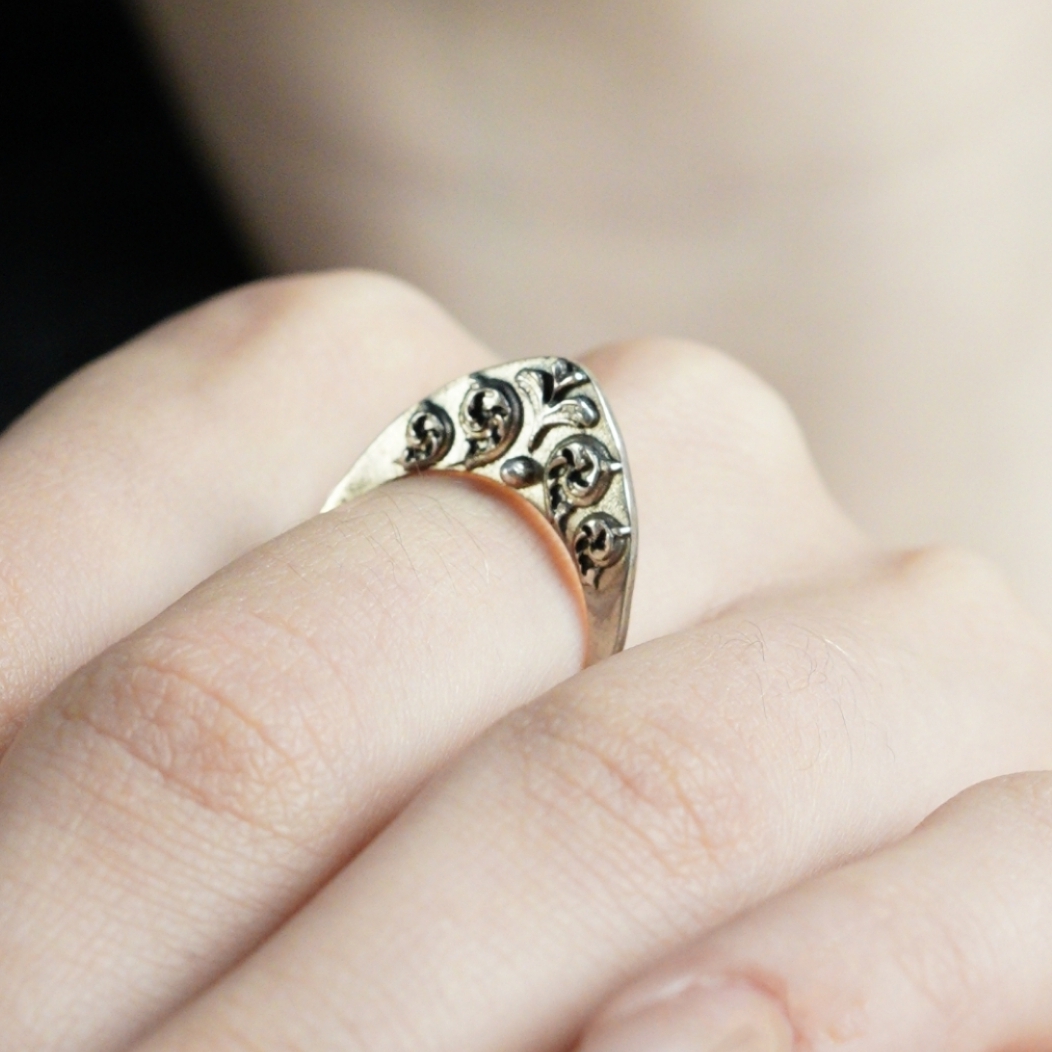 Кольцо "Кокошник"