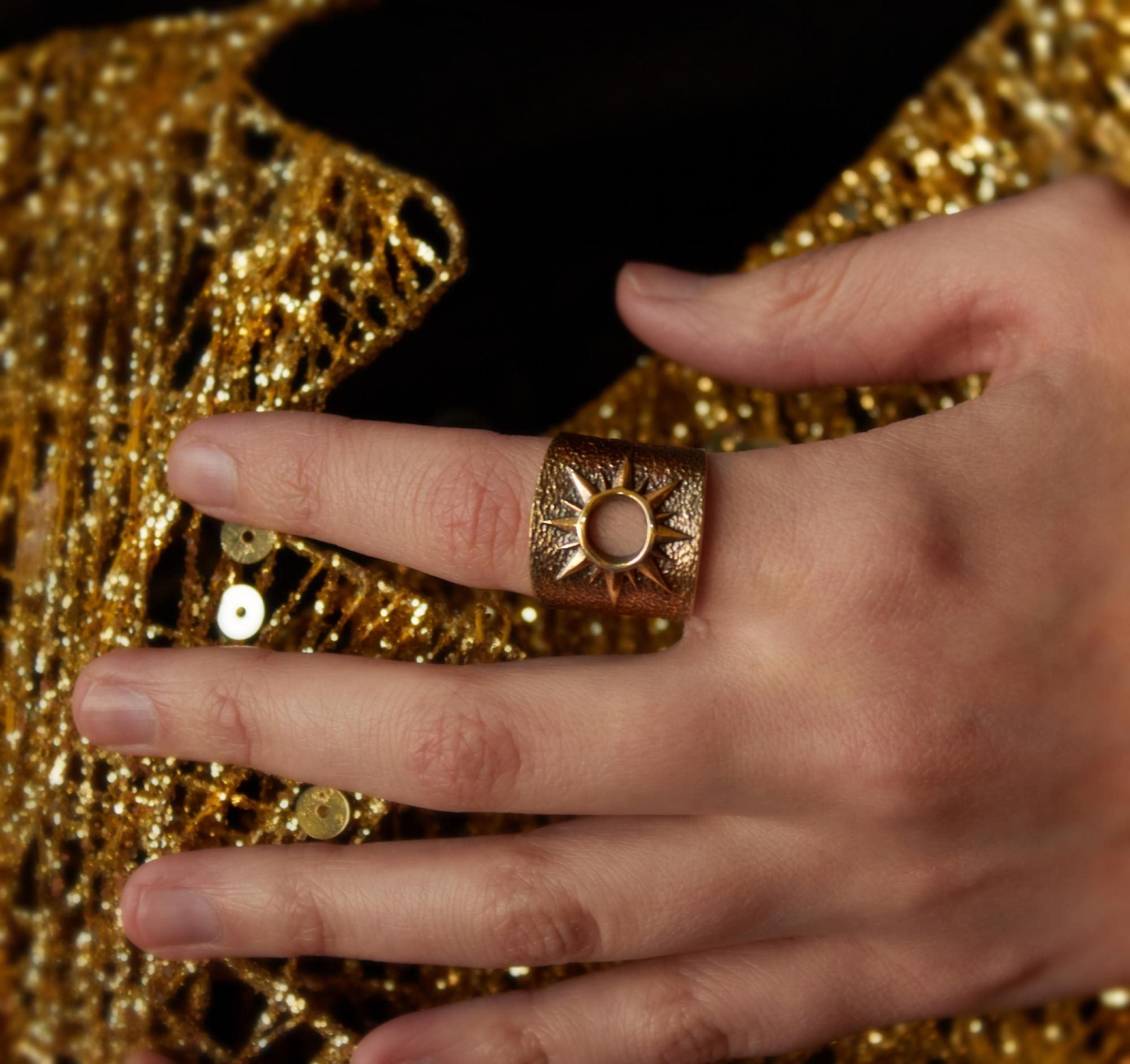 Кольцо "Знак солнца"