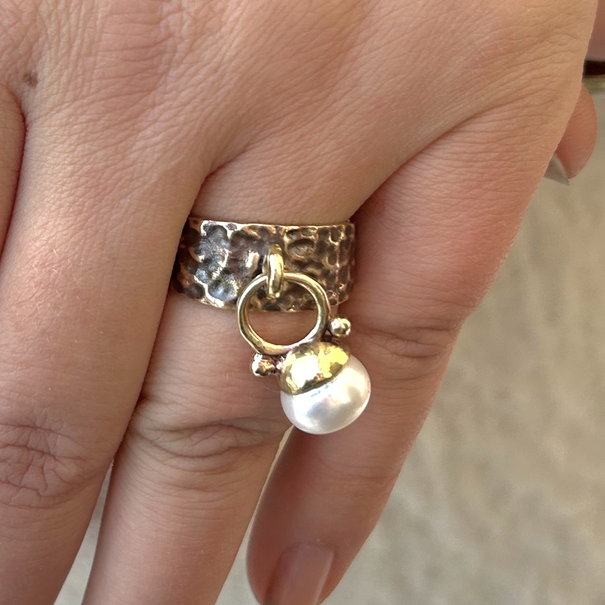 Кольцо "Морская жемчужина"