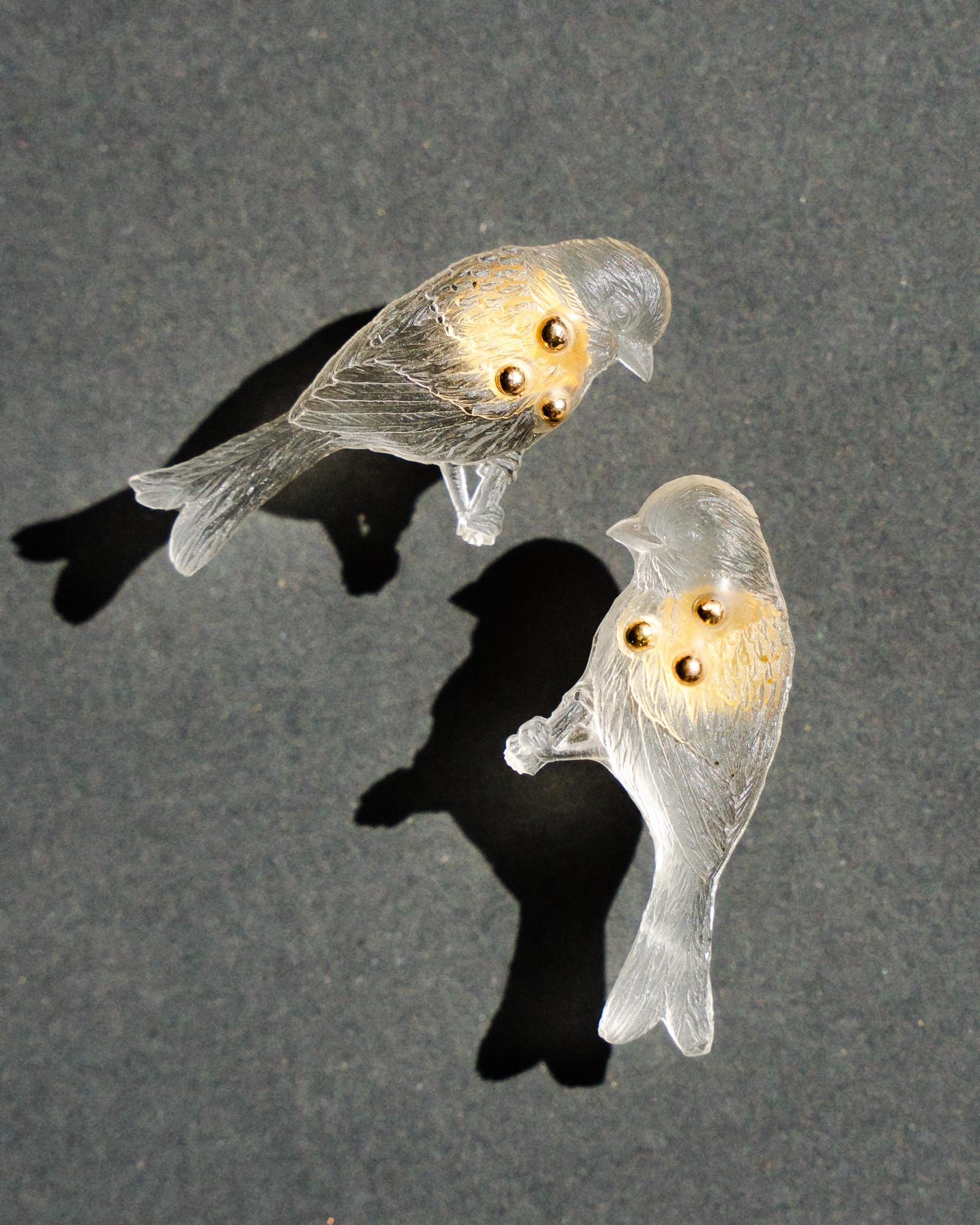 Серьги "Пташечка"