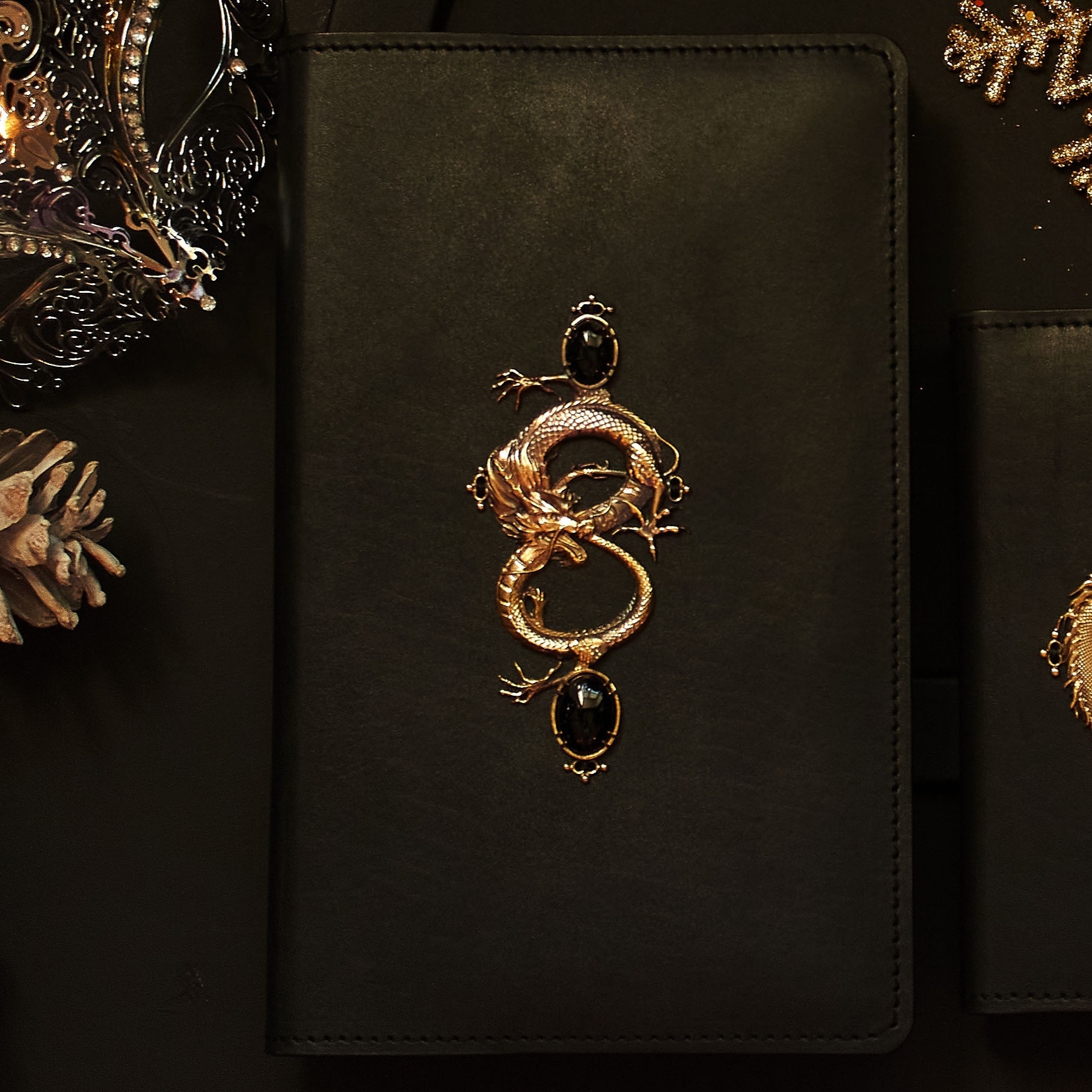 Подарочный блокнот "Бронзовый дракон"