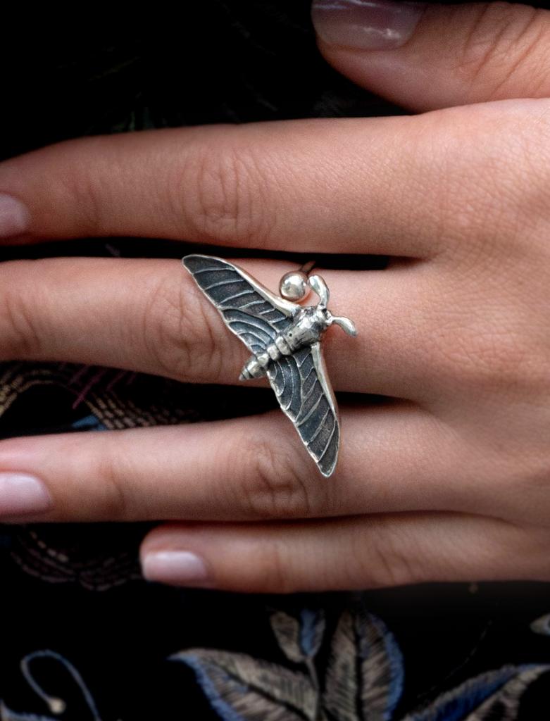 Кольцо "Мотылек"