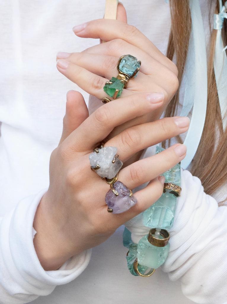 Кольца "Самоцветы"