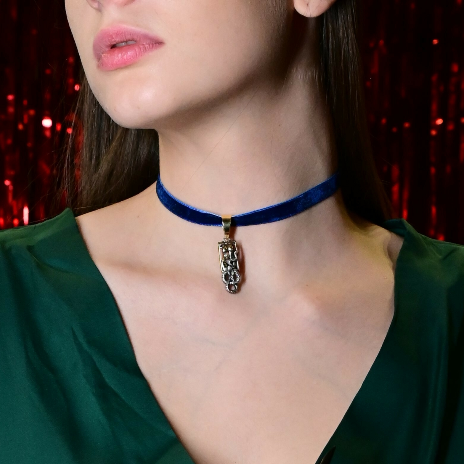 Чокер-браслет "Змей искуситель"