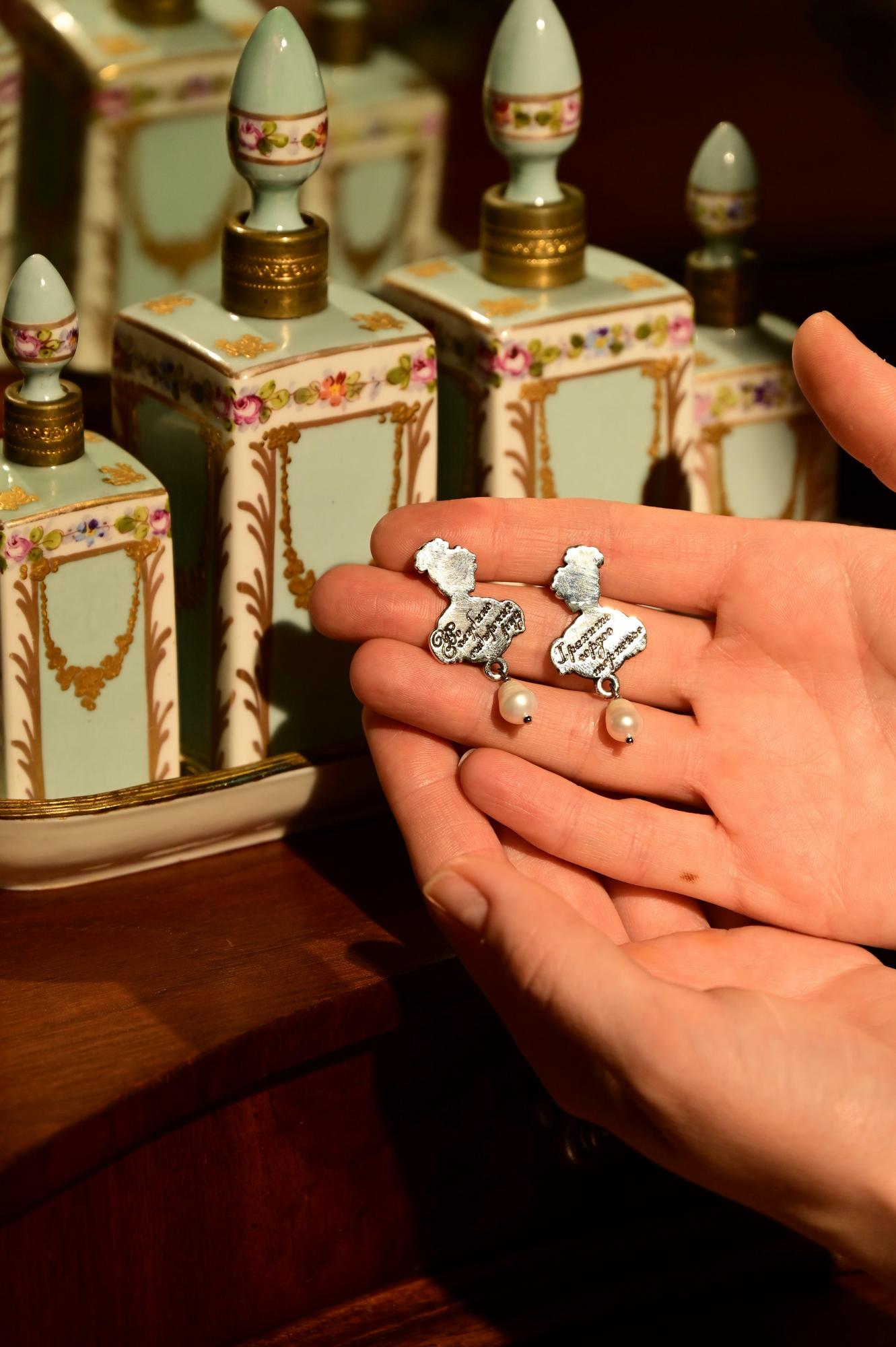 Серьги "Во глубине Сибирских руд"