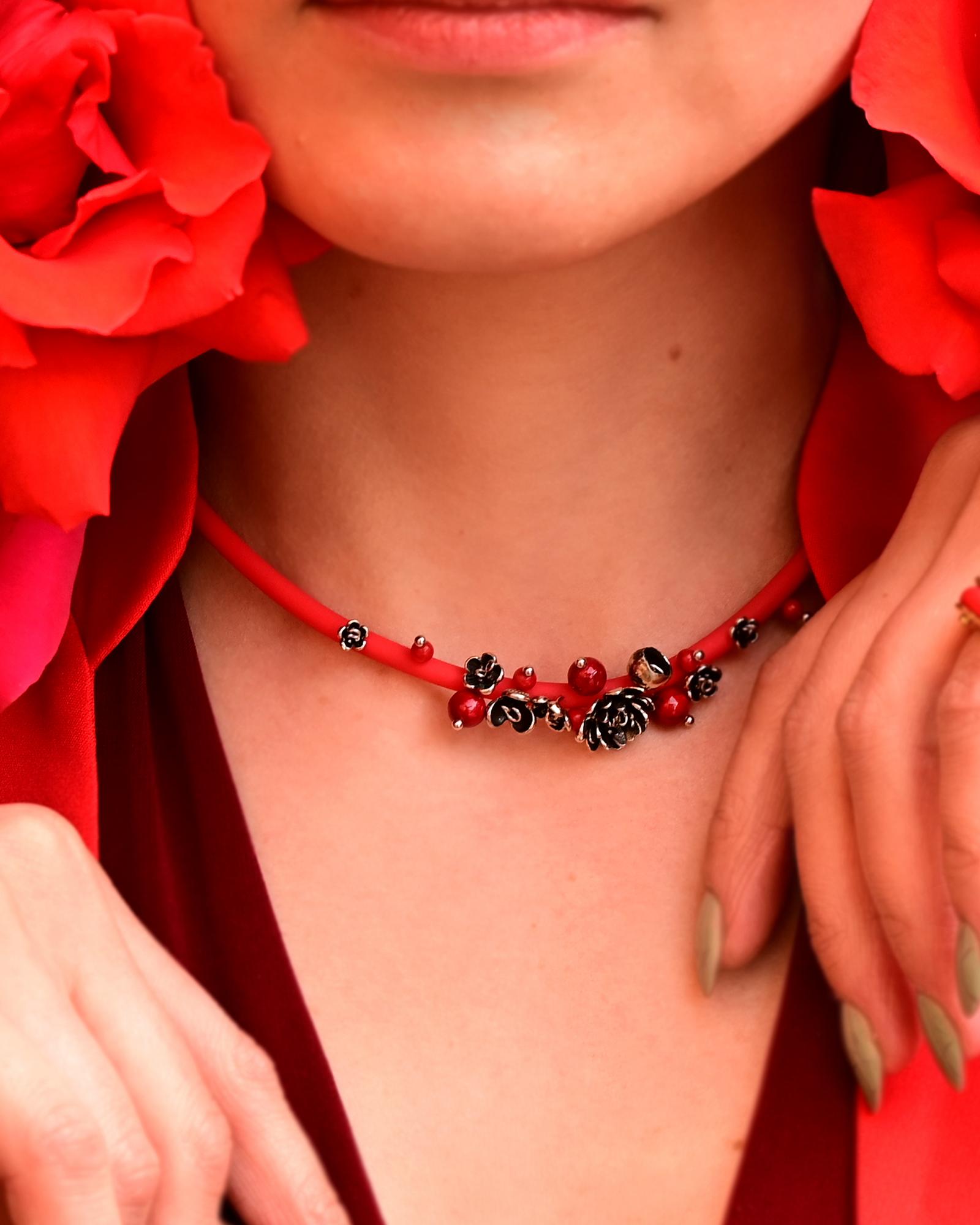 Колье "Азалия" №2