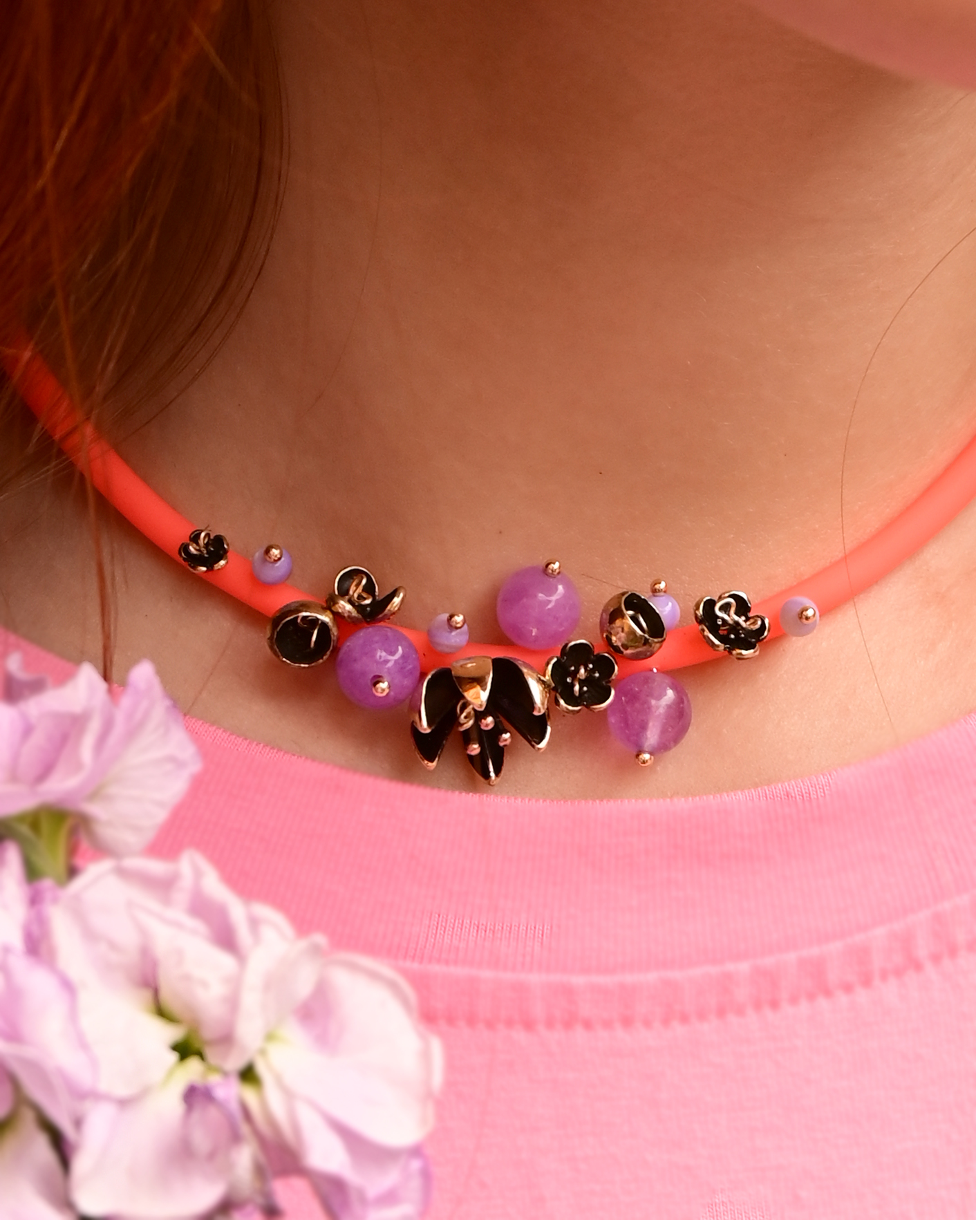 Колье "Азалия" №3