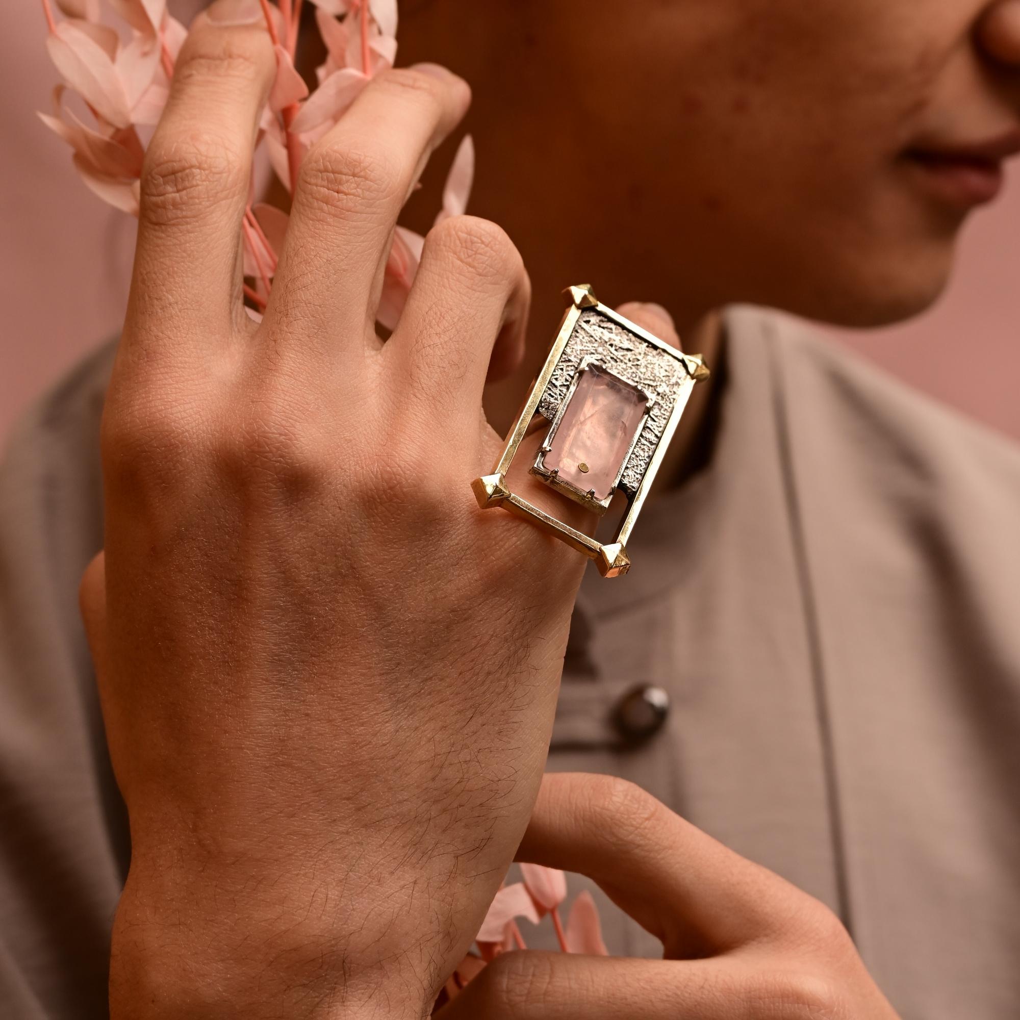 Кольцо "Пион"