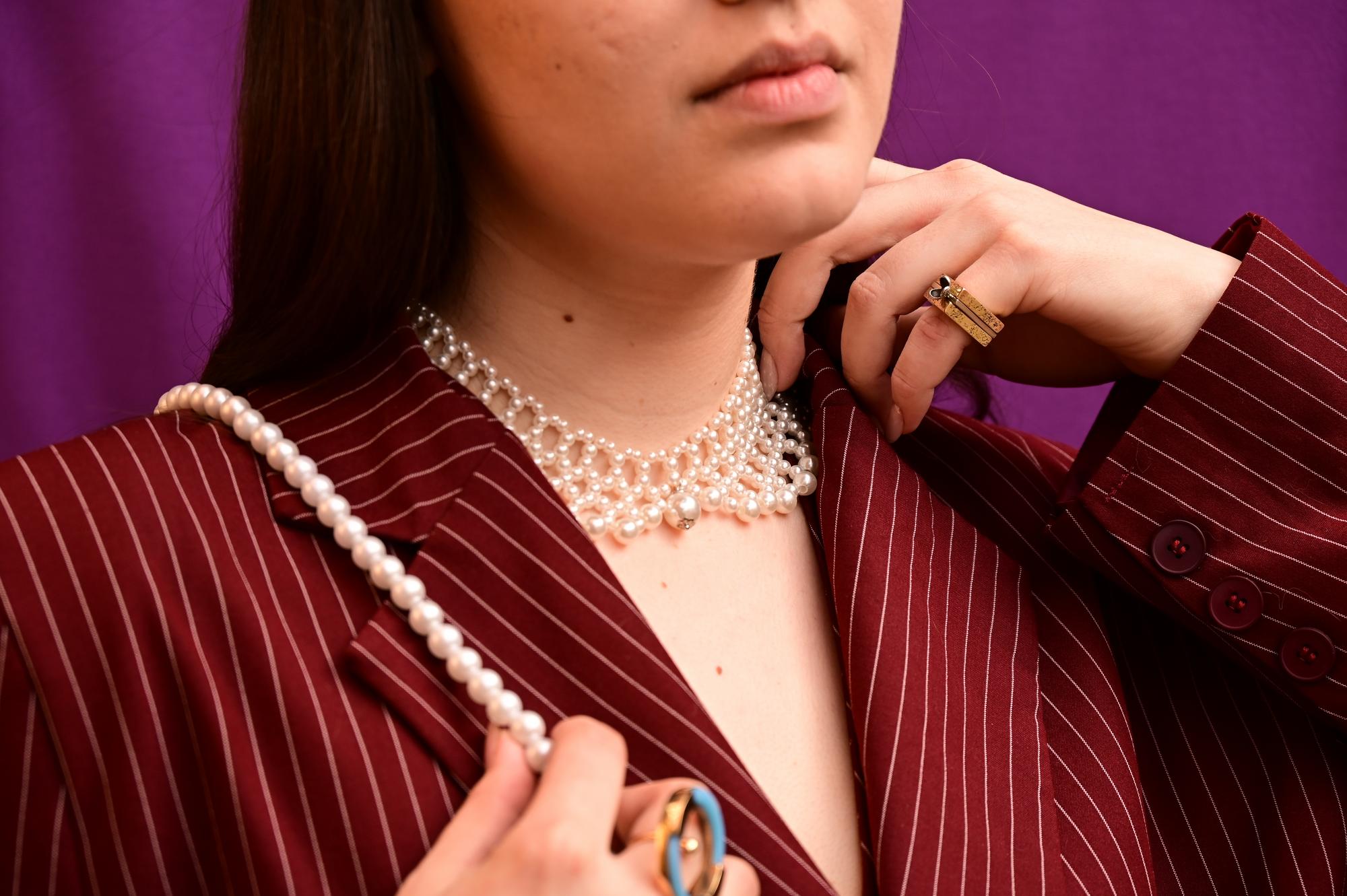 Колье "Ландыш"