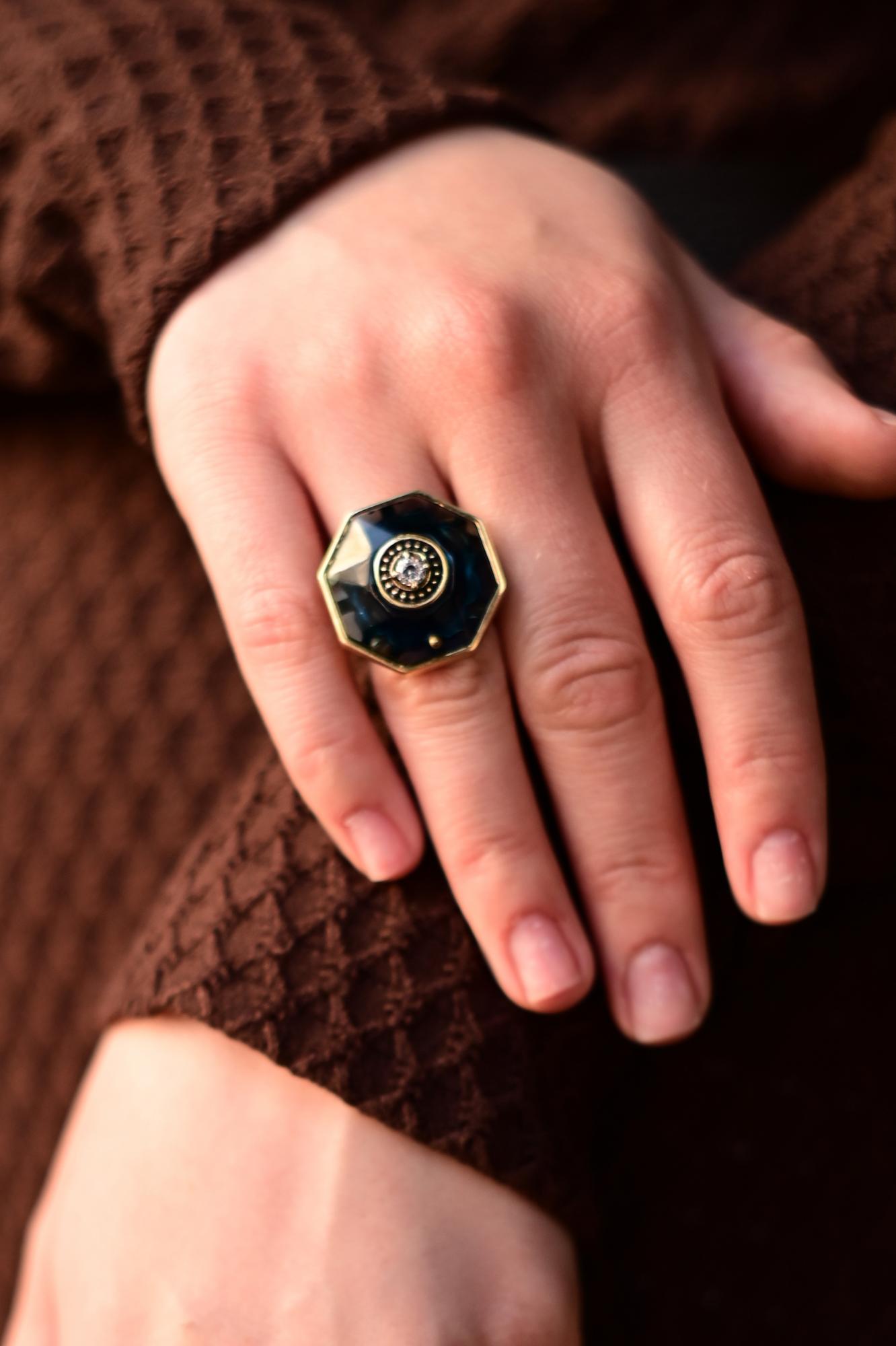 Кольцо "Имперская синева"