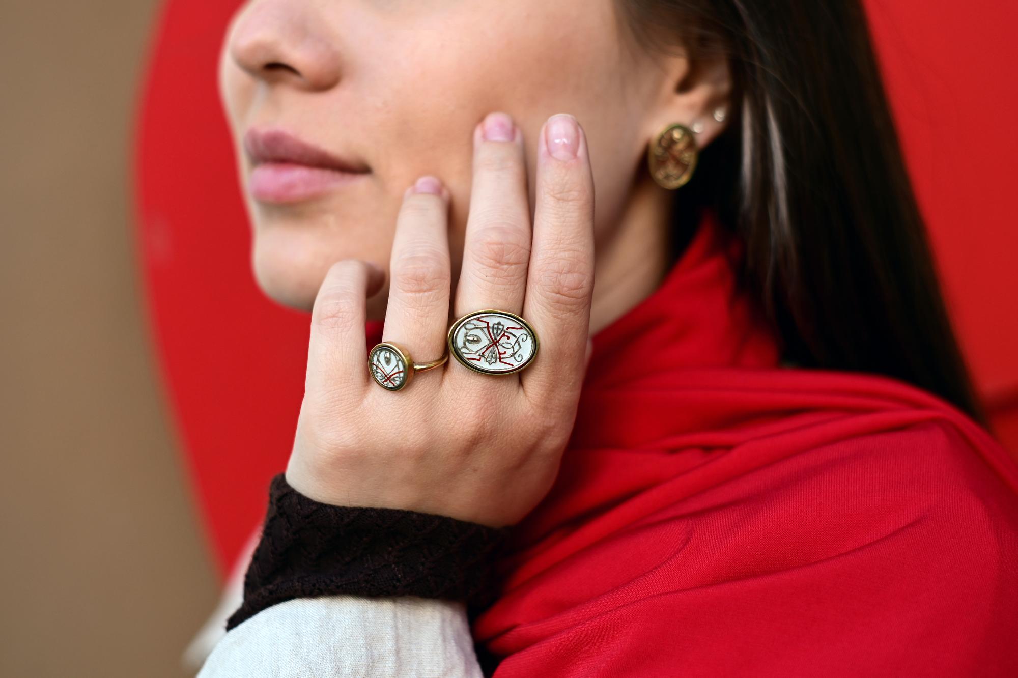 Перстень "Вензель Марии"