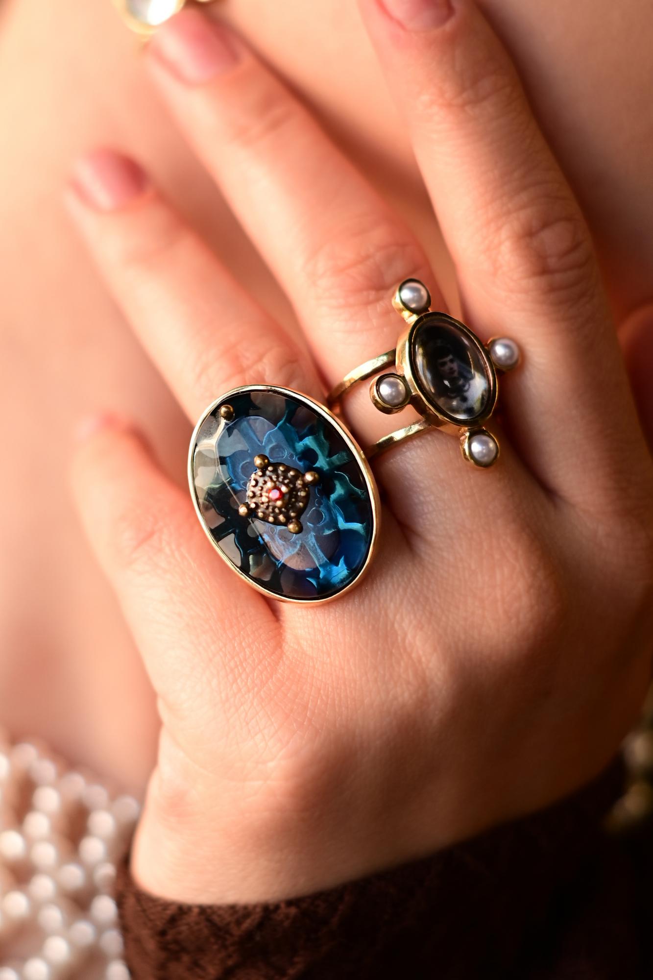 Кольцо "Сапфировая повесть"