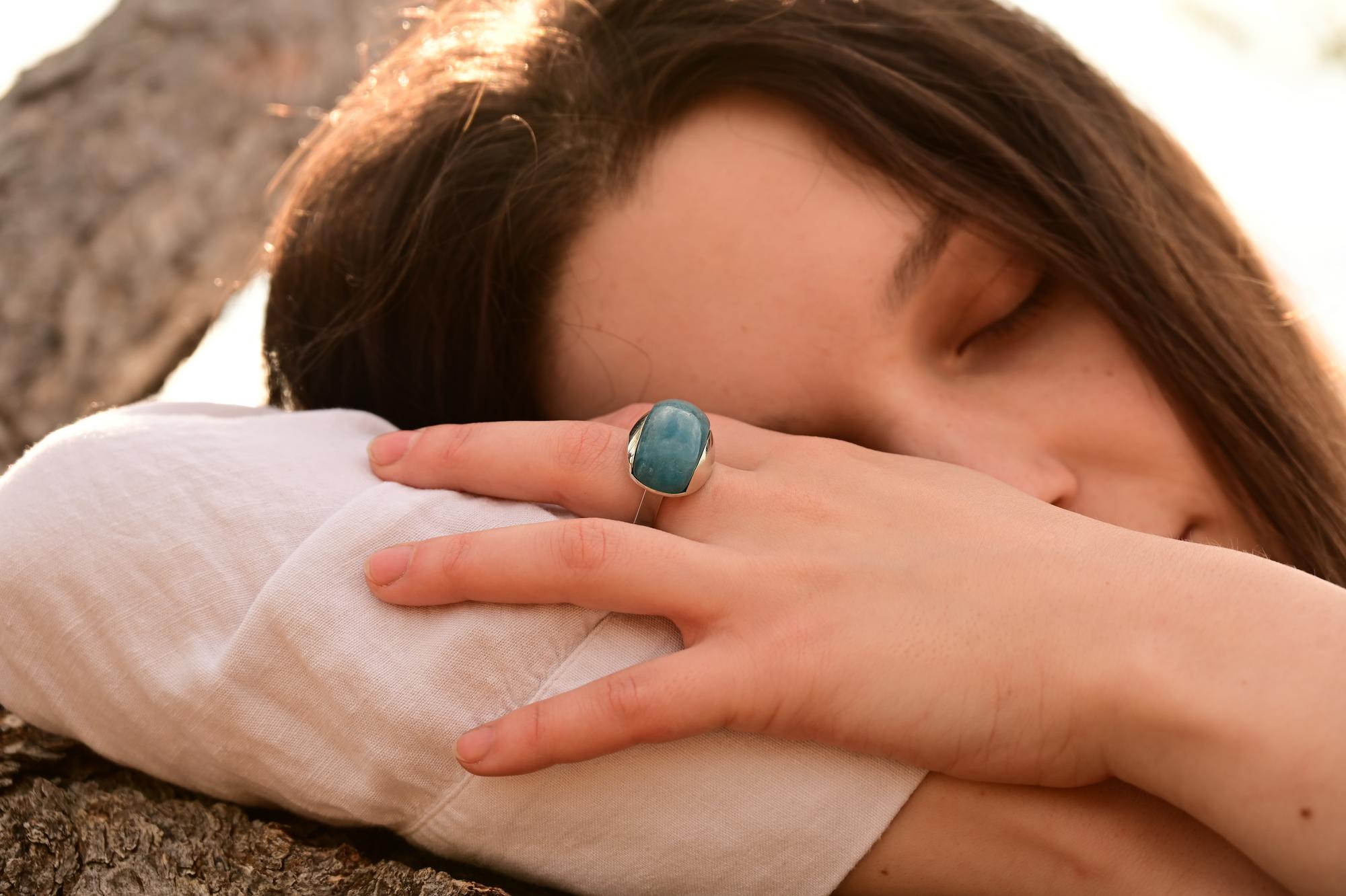 Кольцо "Лазурь"