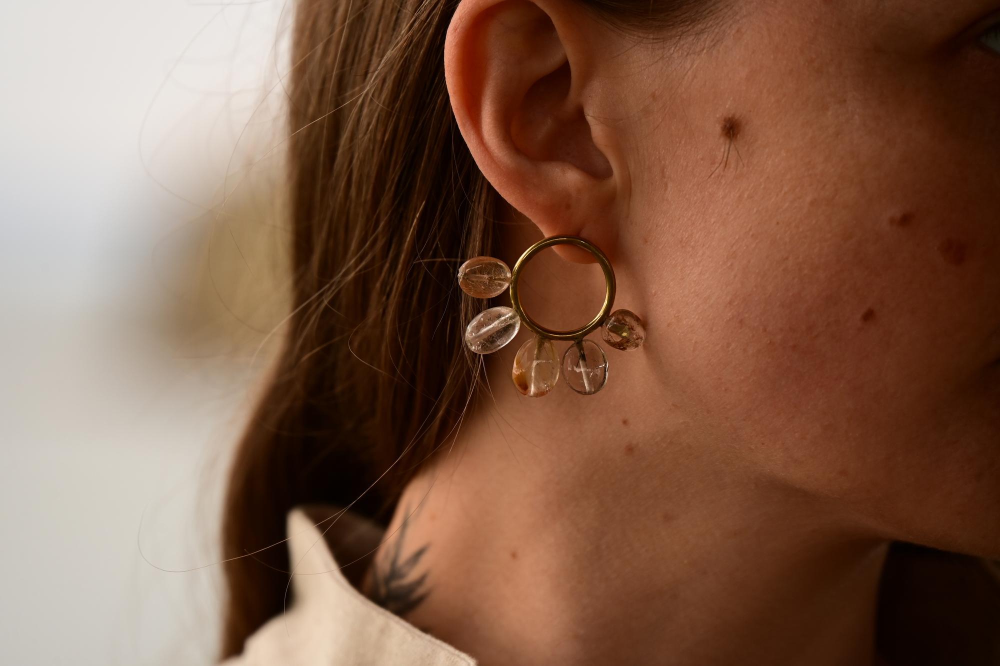 Серьги "Шелковый путь"