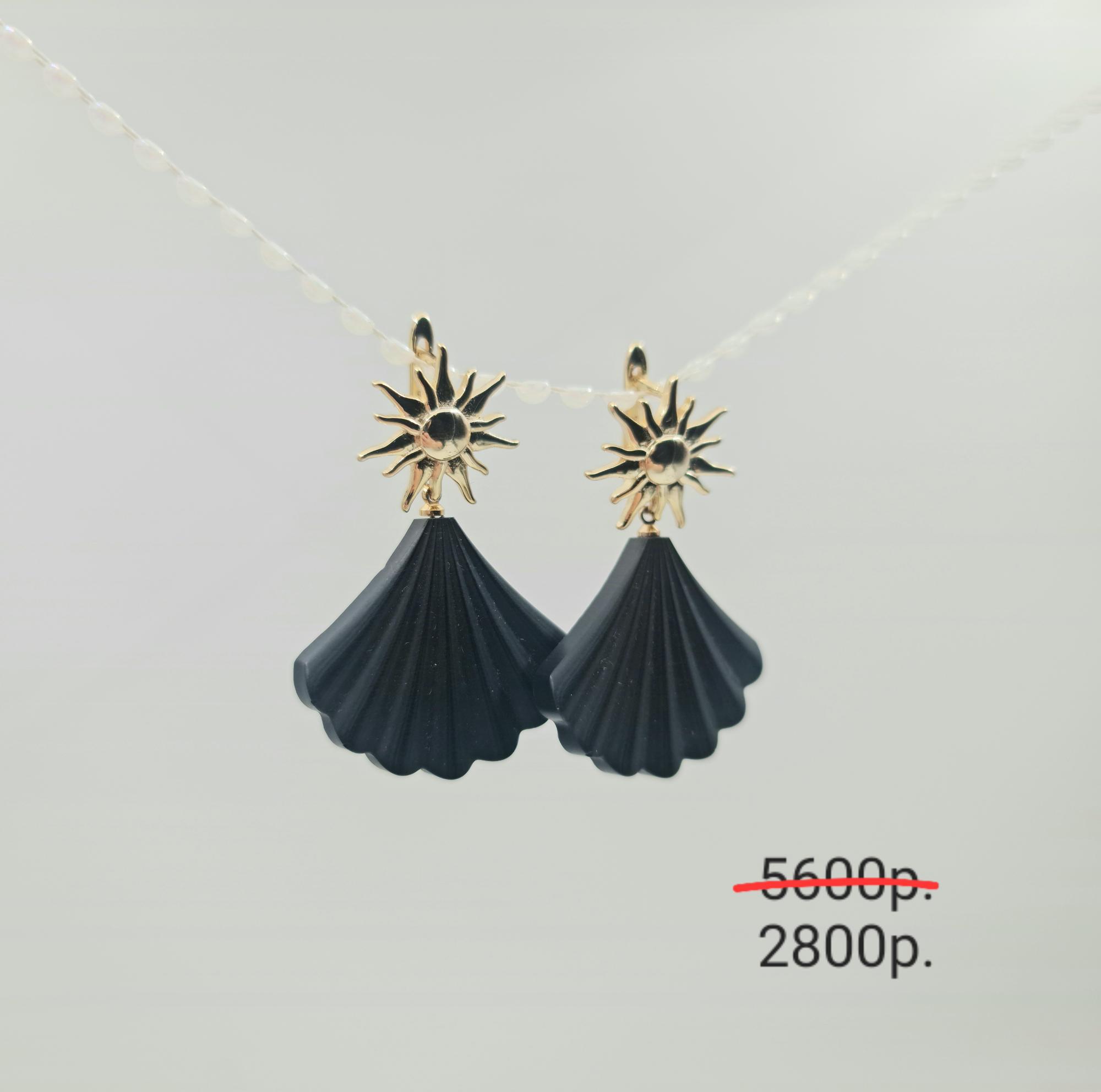 Серьги "Морские сокровища" -50%