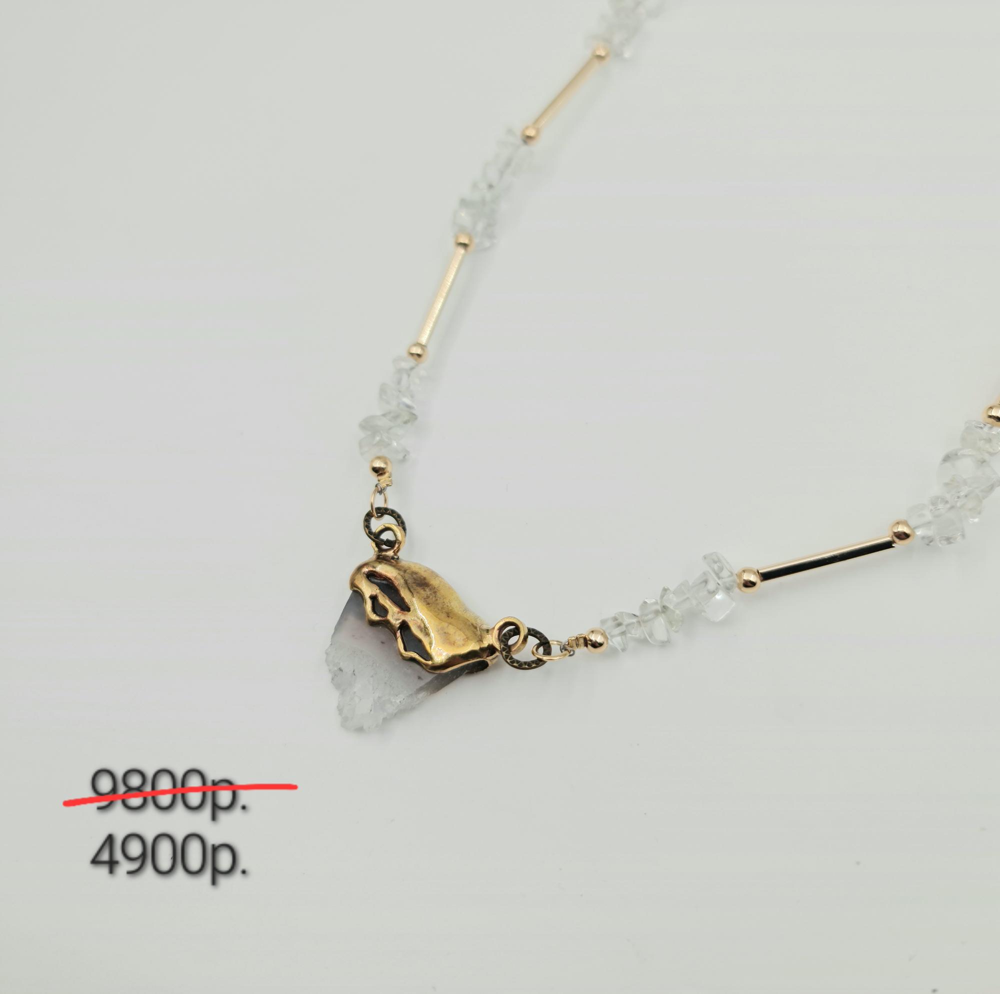 Колье "Снежность" - 50%