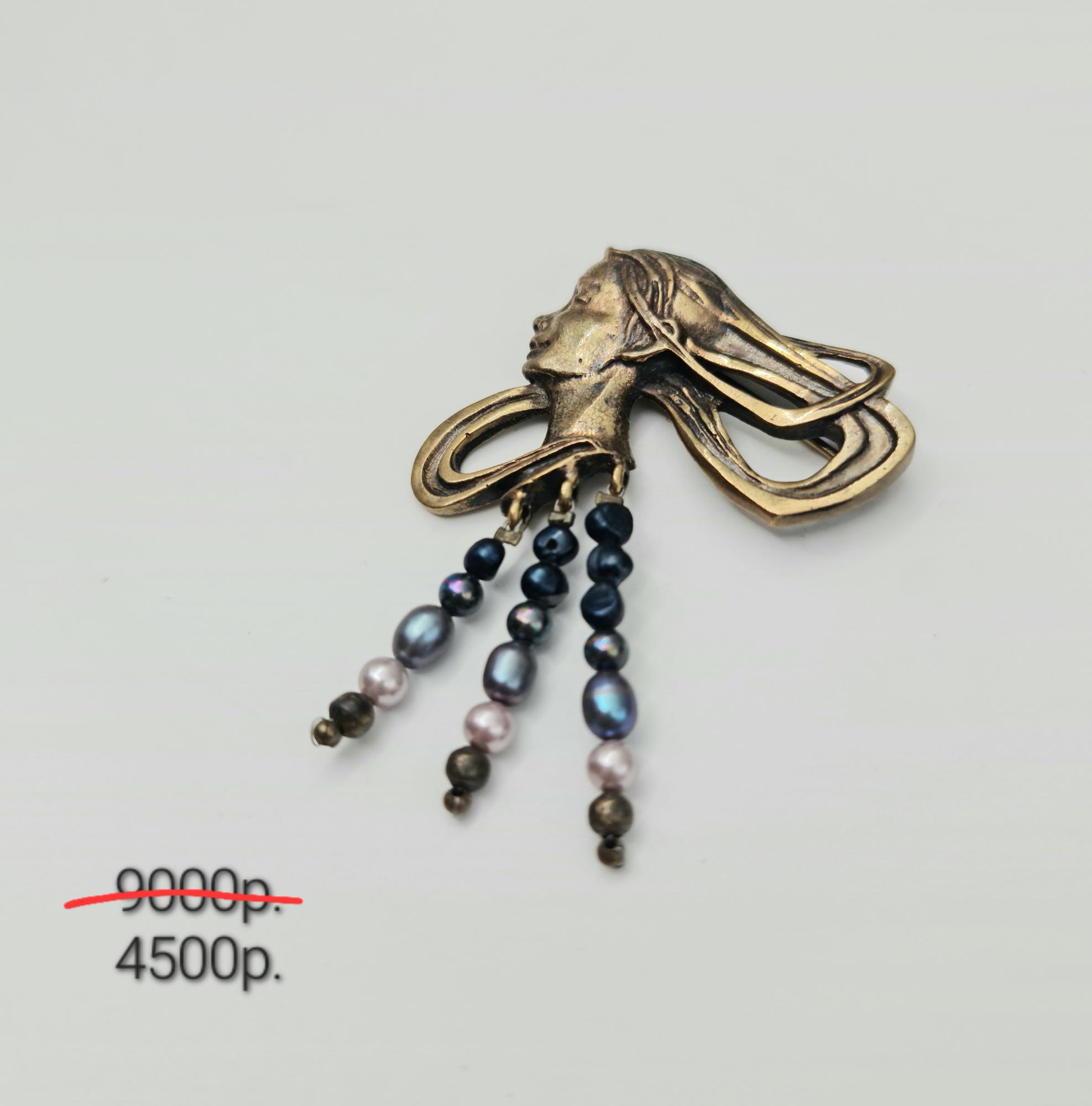 Брошь "Лики вечности" -50%