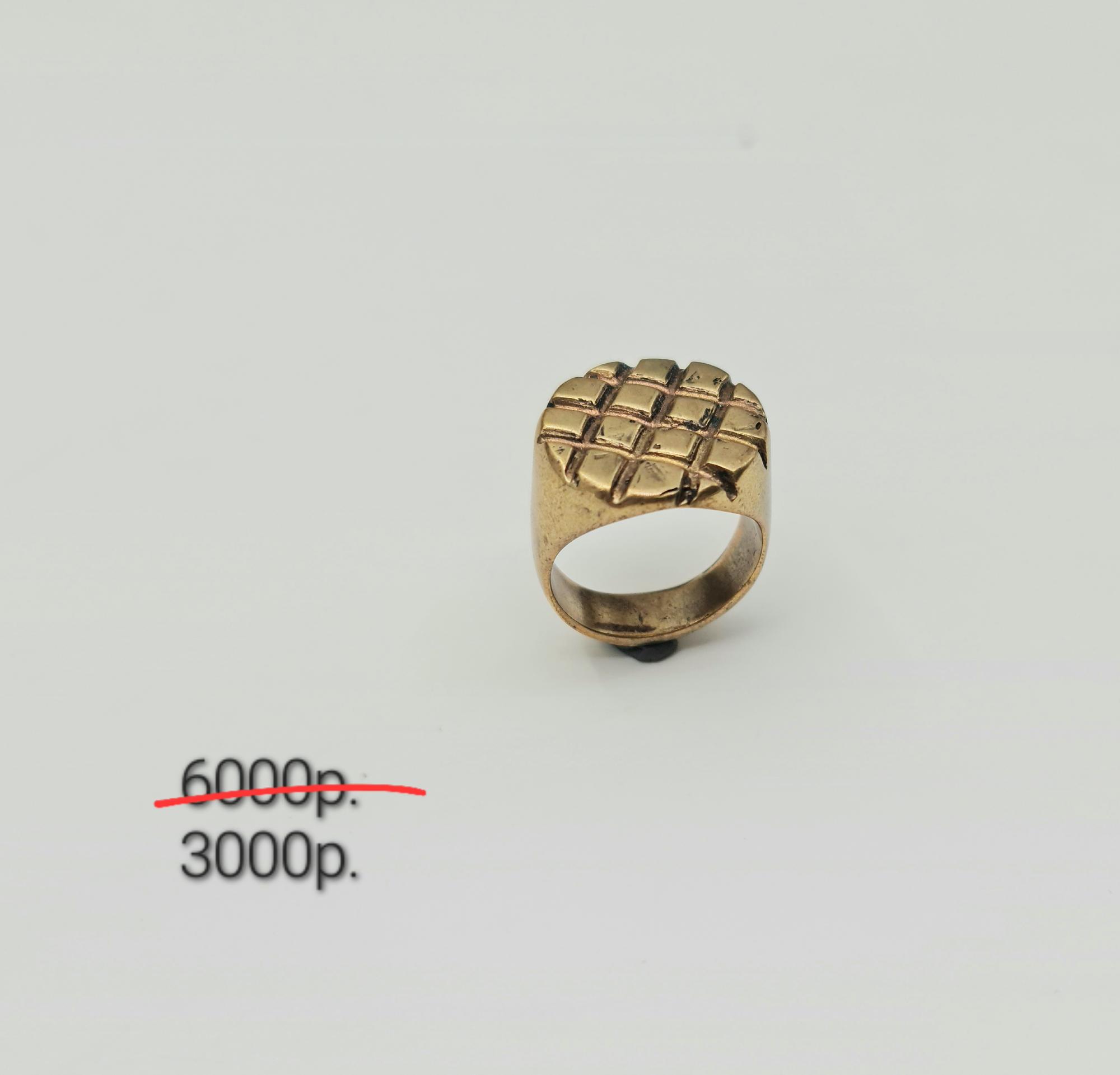 Перстень "Соты" от мастера Василия -50%