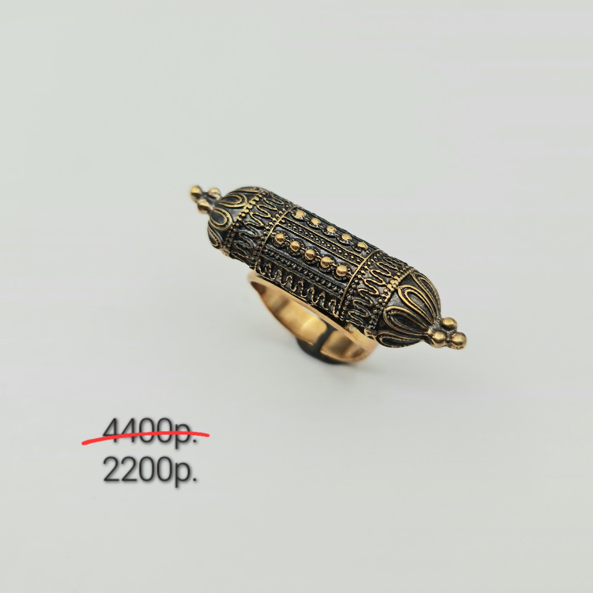 Кольцо с берберским амулетом -50%