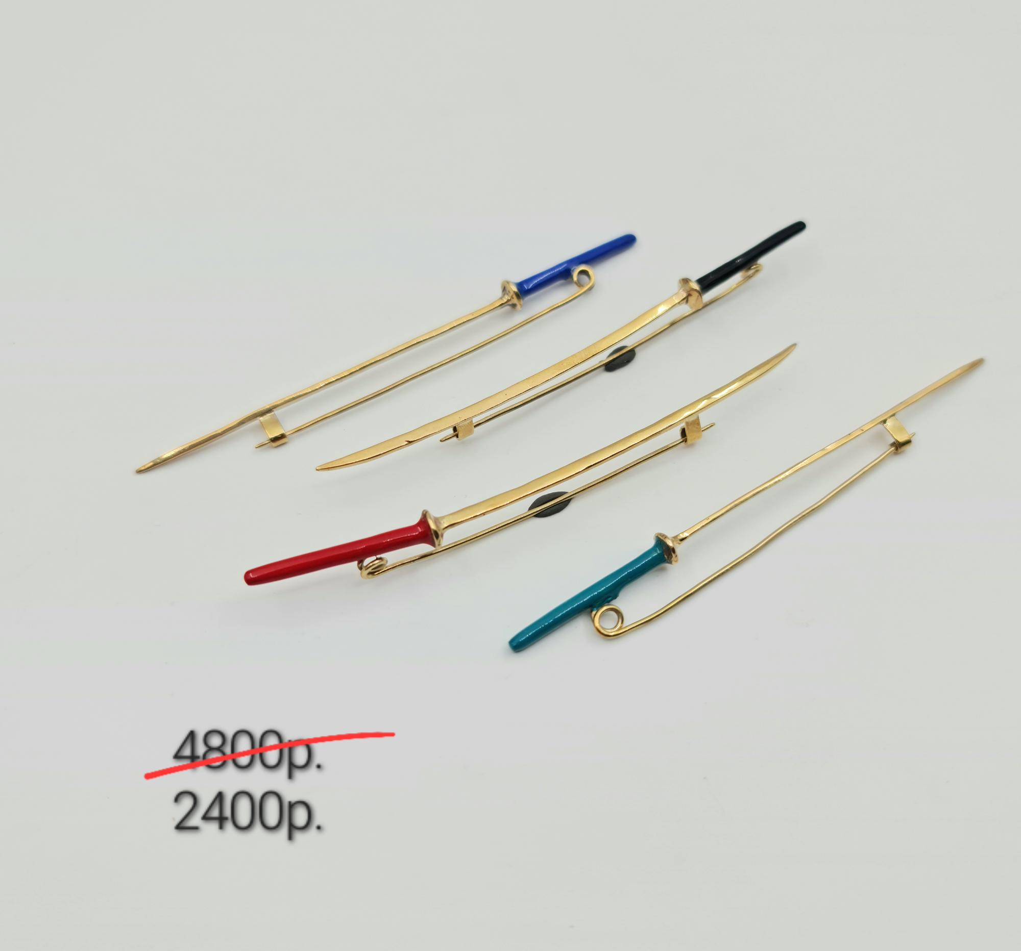 Брошь "Катана" -50%