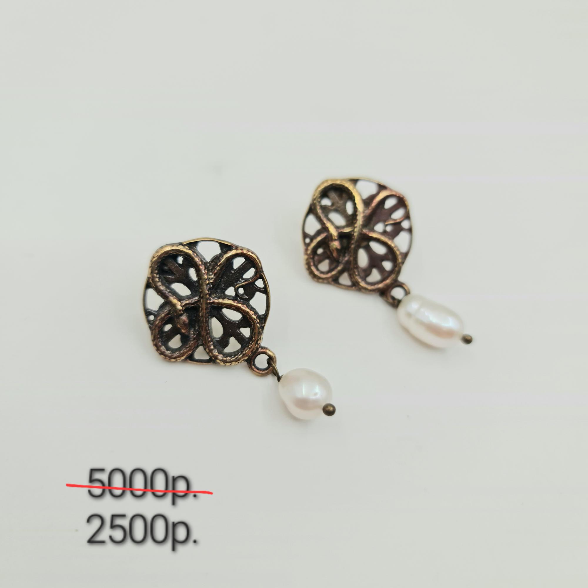 Серьги "Бесконечность2" -50%