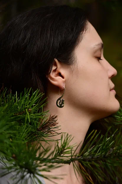 Серьги "Змий"