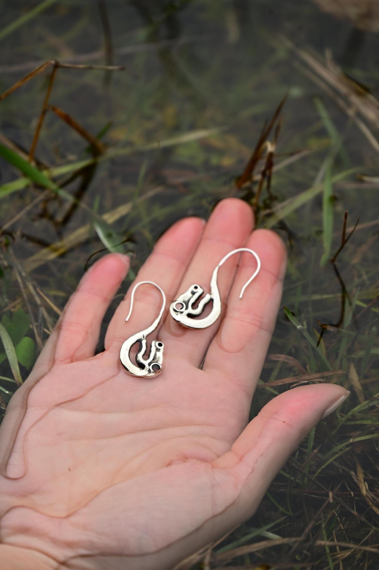 Серьги "Змий"