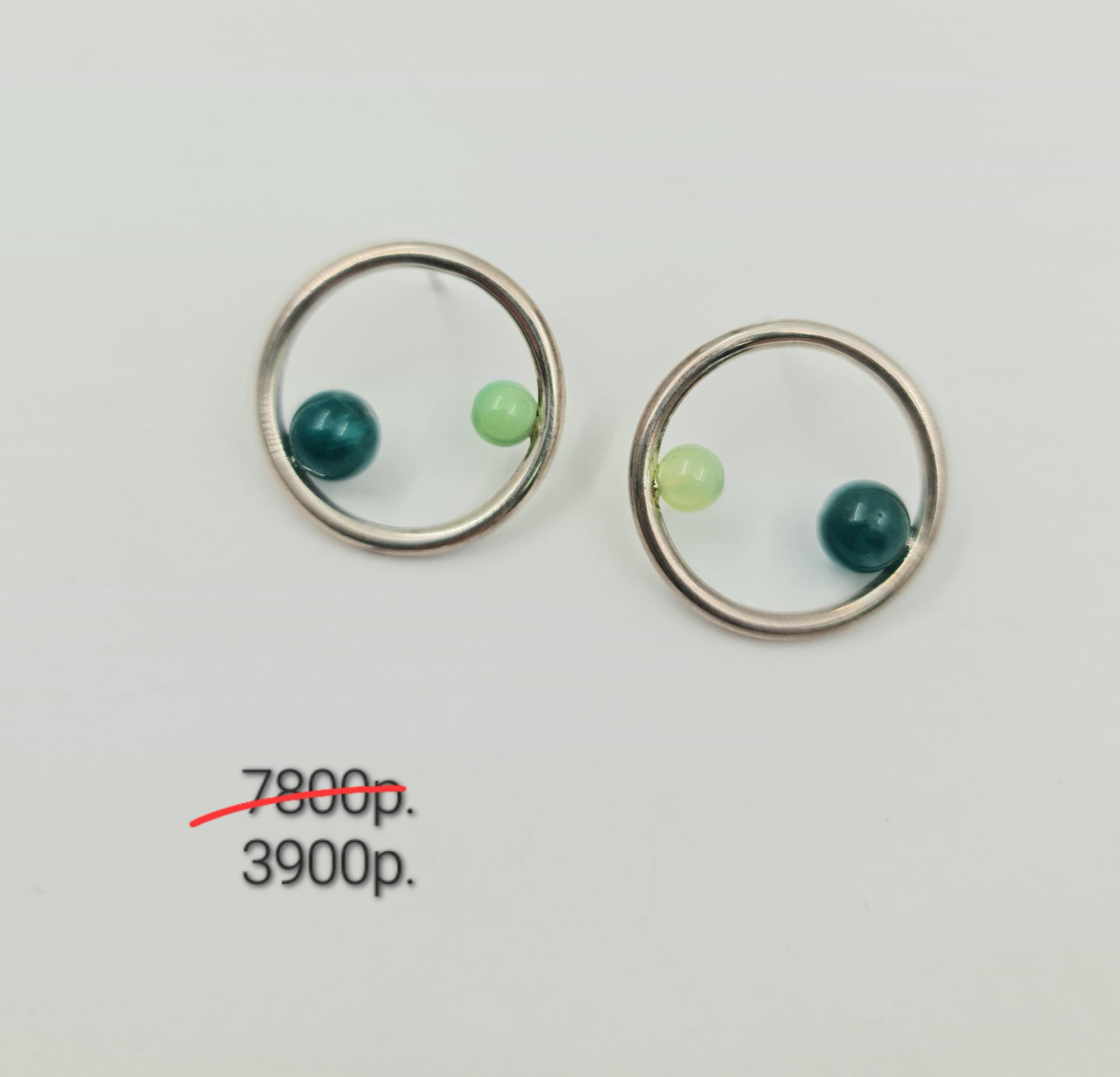 Серьги "Планеты" -50%