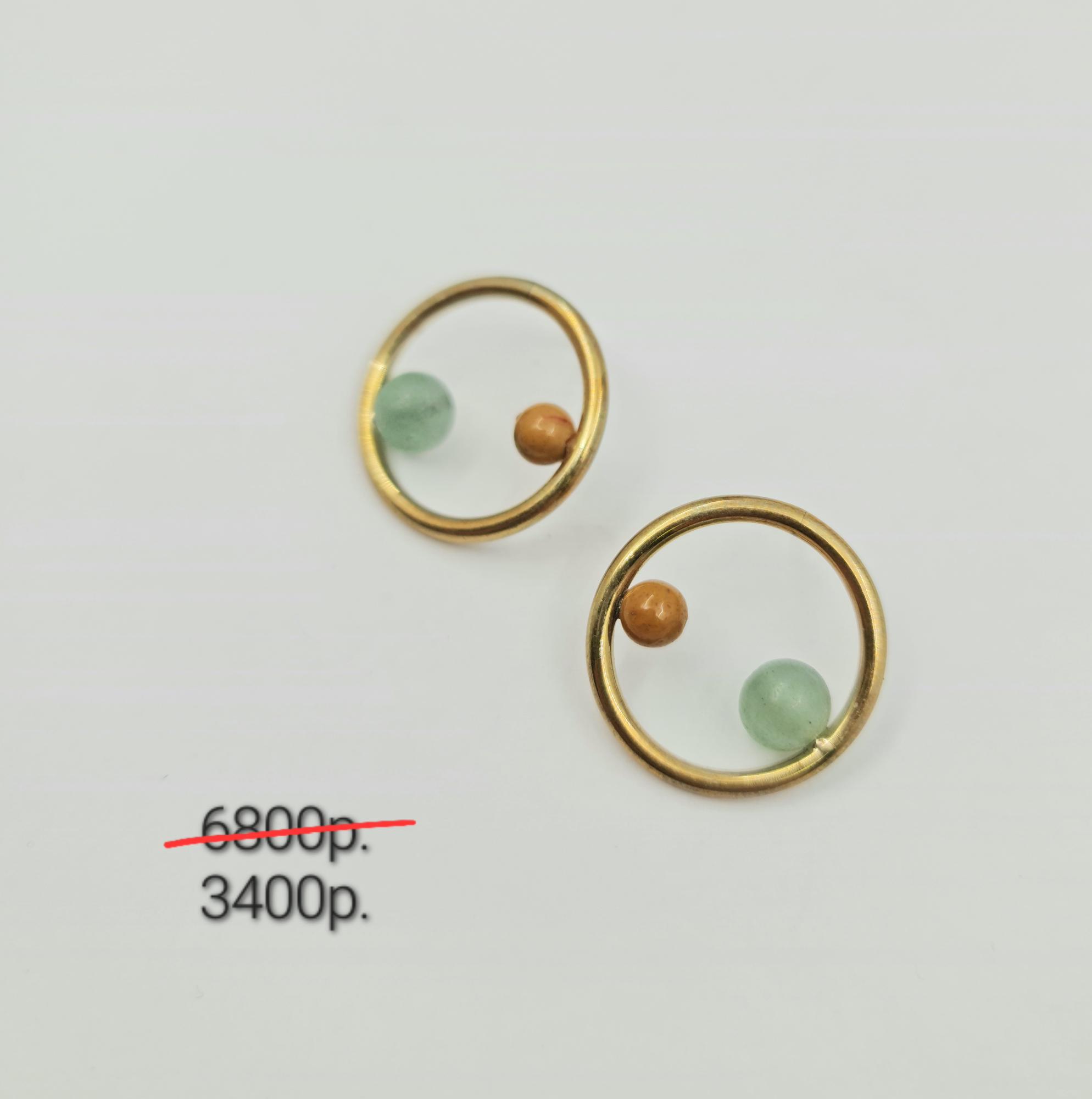 Серьги "Планеты" -50%