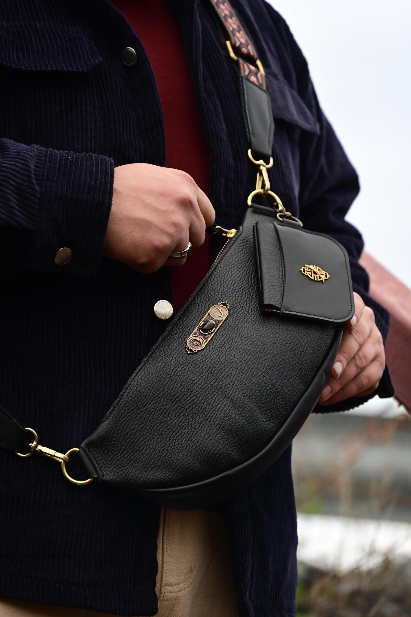 Сумка "Ладья" коричневая