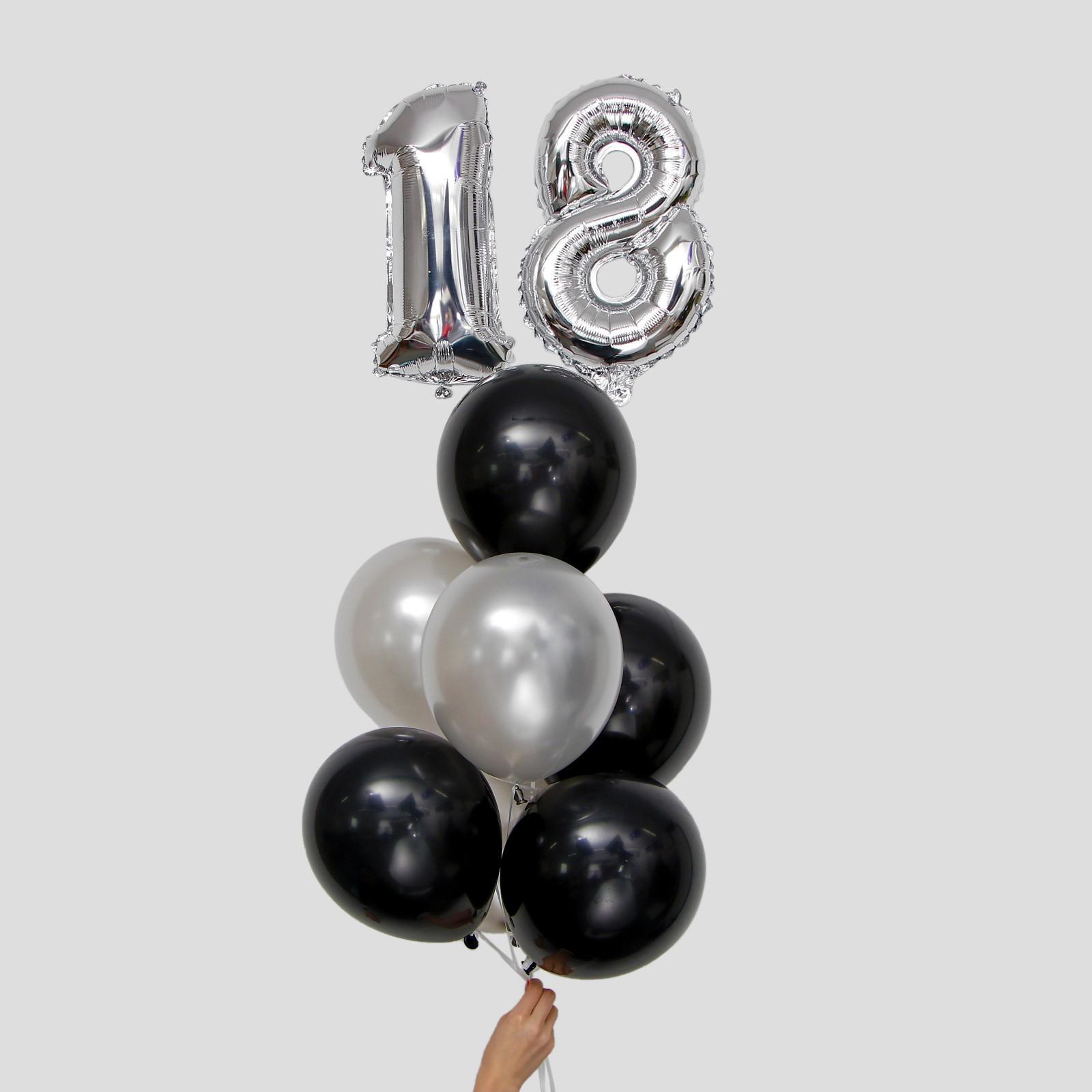 ФОНТАН ШАРОВ С ЦИФРАМИ