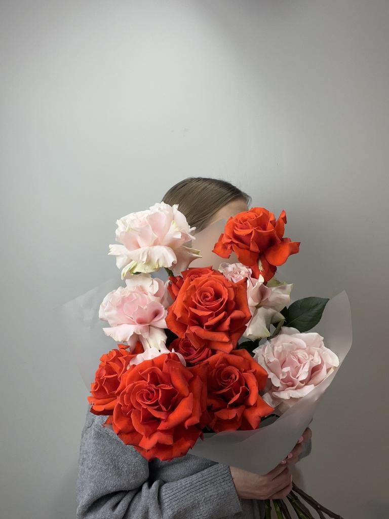 ДУОБУКЕТ ФРАНЦУЗСКИХ РОЗ