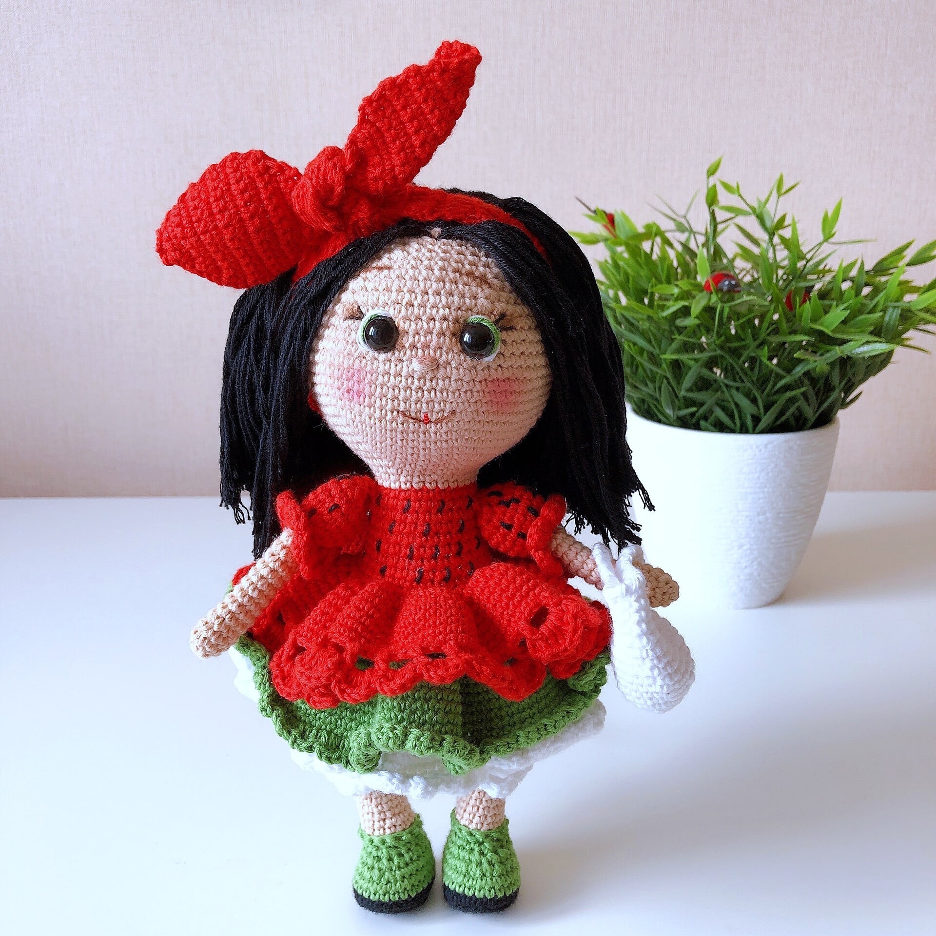 PDF кукла Арбузинка