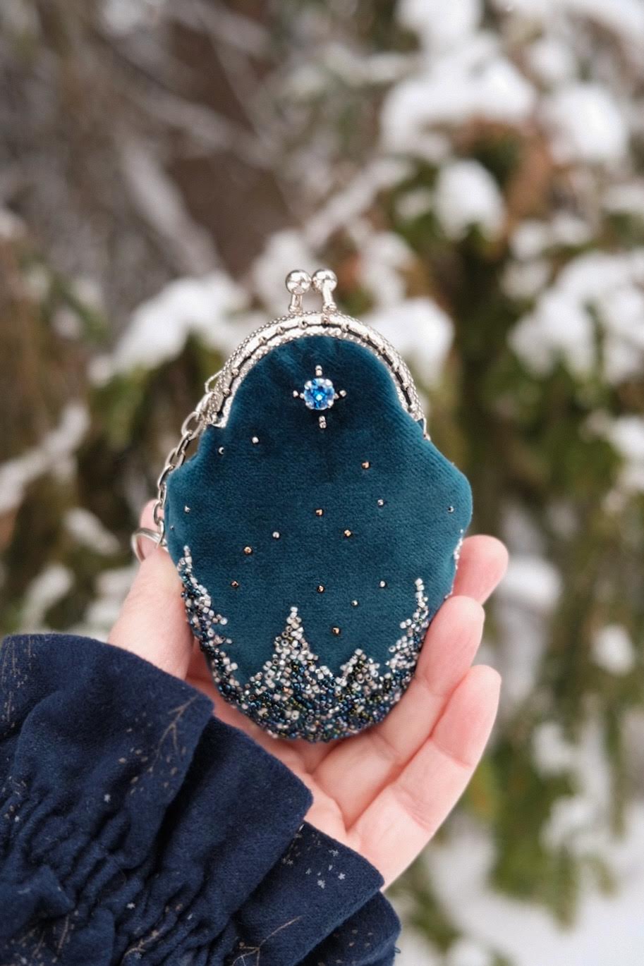 "Созвездие Большой Медведицы" микро-кошелёк для бутылочки эфирного масла