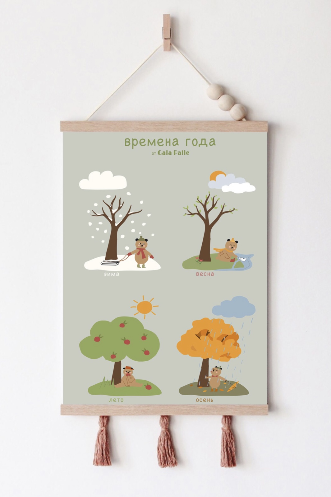 Постер "Времена года" (цифровой товар)