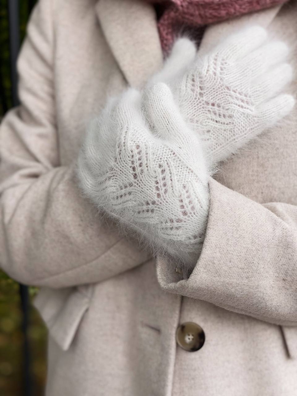 Описание перчаток из ангоры ADALIN_gloves