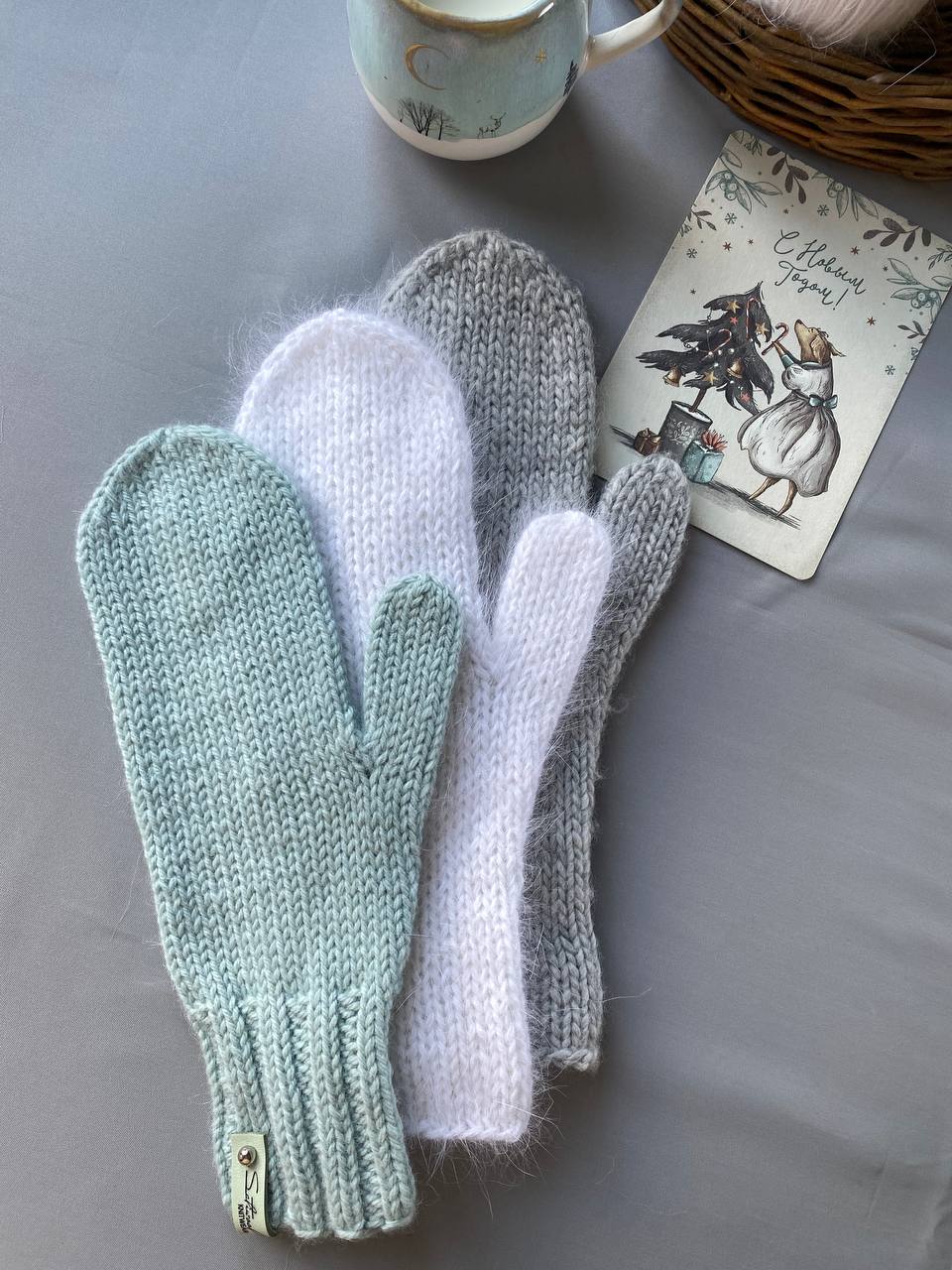 Мастер-класс по базовым варежкам