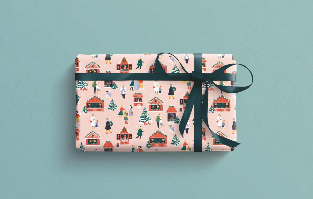 Упаковочная бумага Ярмарка