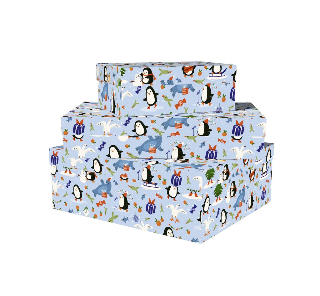 Коробка Пингвины