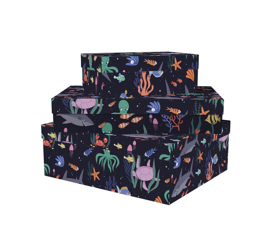 Коробка Подводный мир