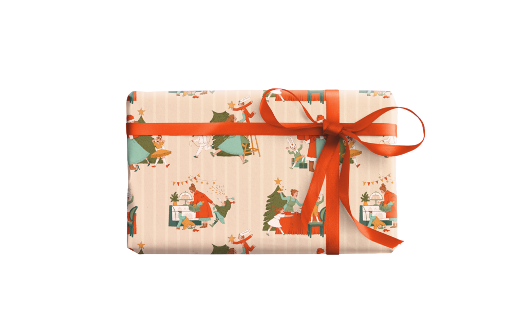 Упаковочная бумага Праздничный переполох