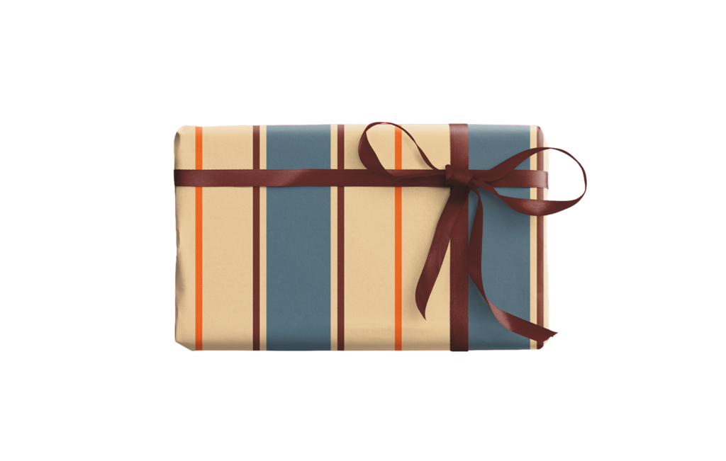 Упаковочная бумага Винтажный Новый год