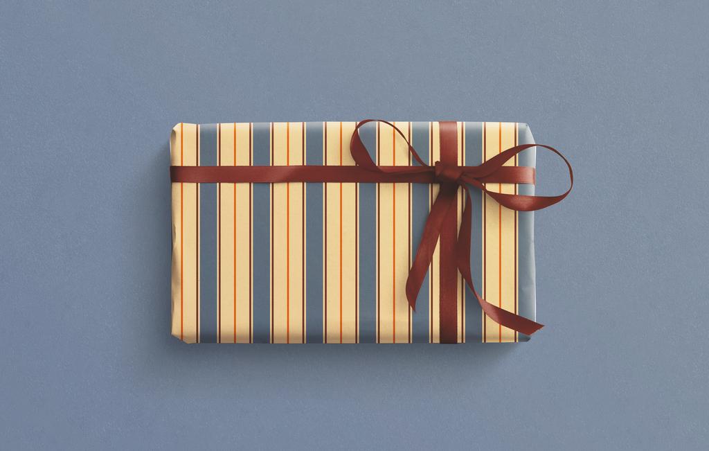 Упаковочная бумага Винтажный Новый год