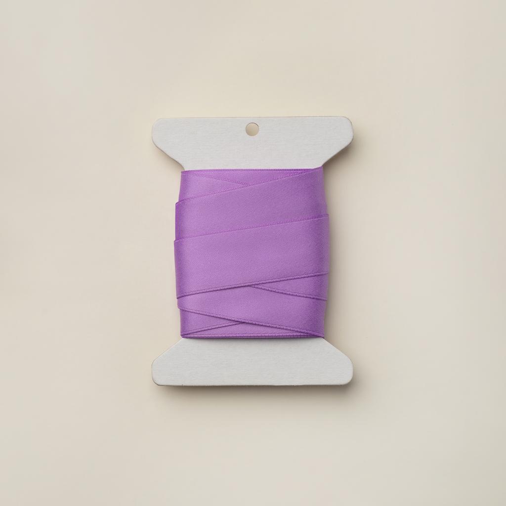 Лента сатиновая лиловая
