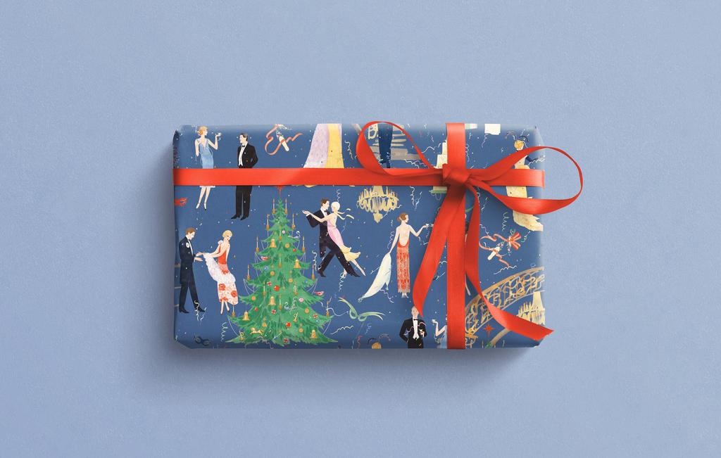 Гэтсби (синий фон)