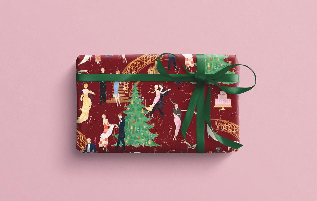 Гэтсби (бордовый фон)