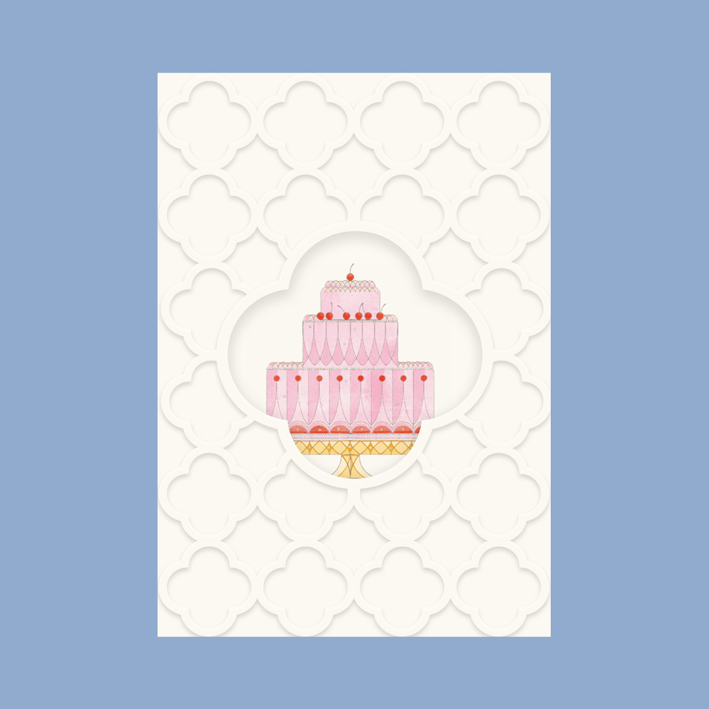 Открытка - книжка Тортик