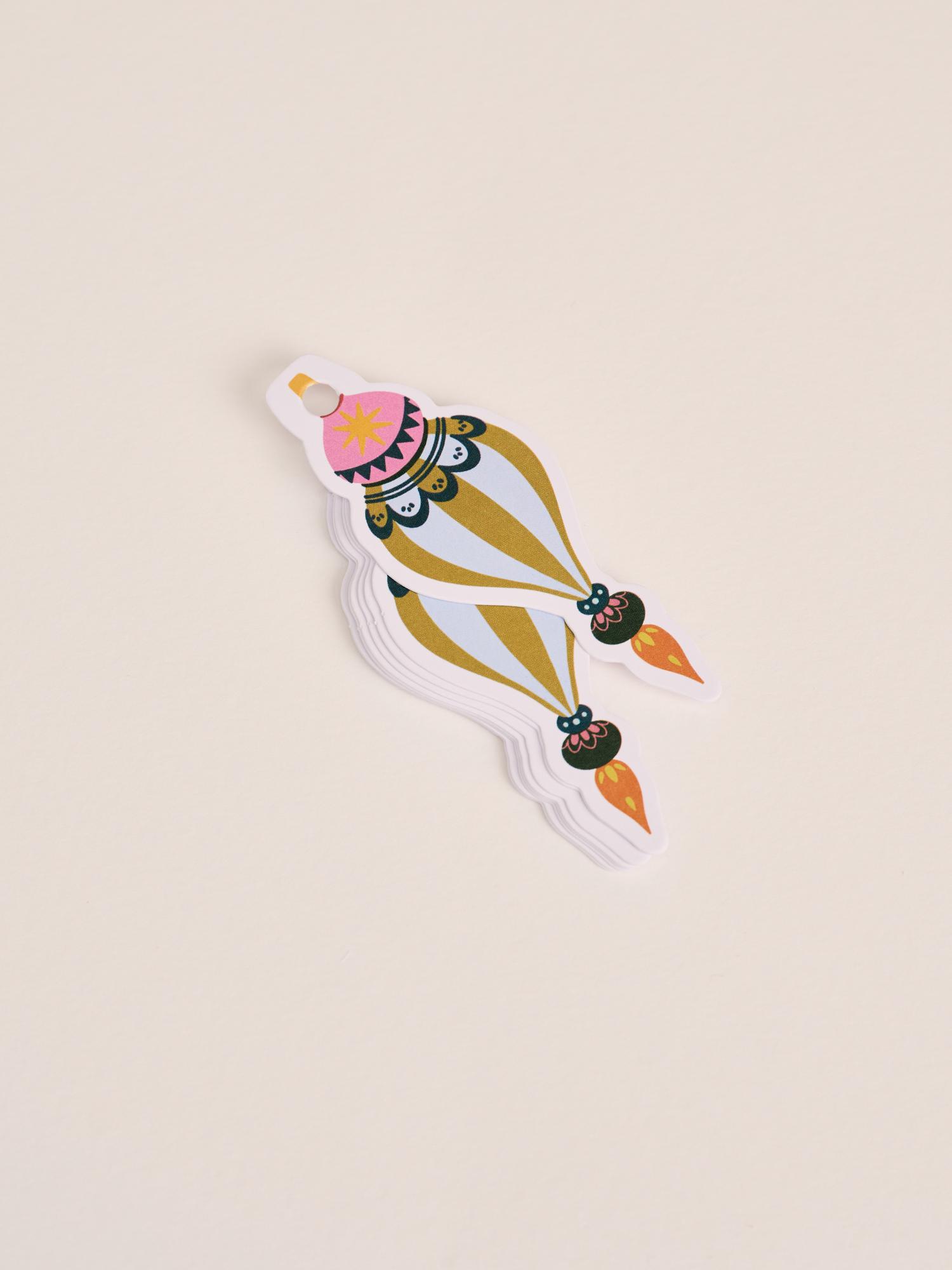 Новогодняя бирка Ёлочная игрушка