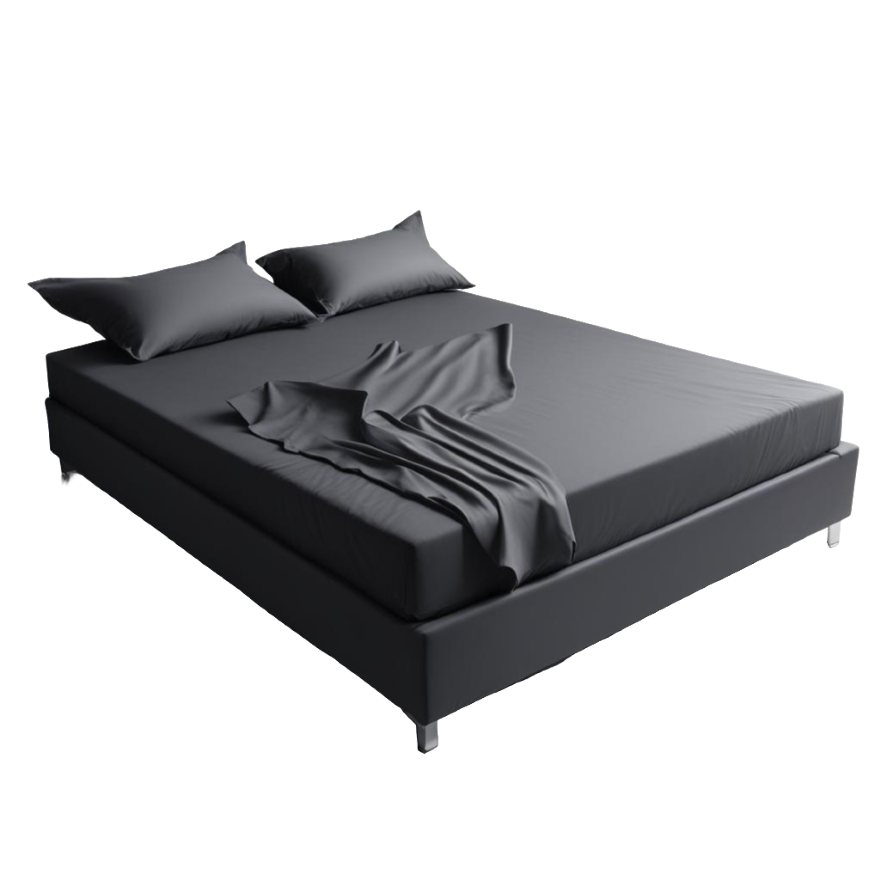 Простыня натяжная (на резинке) Платина