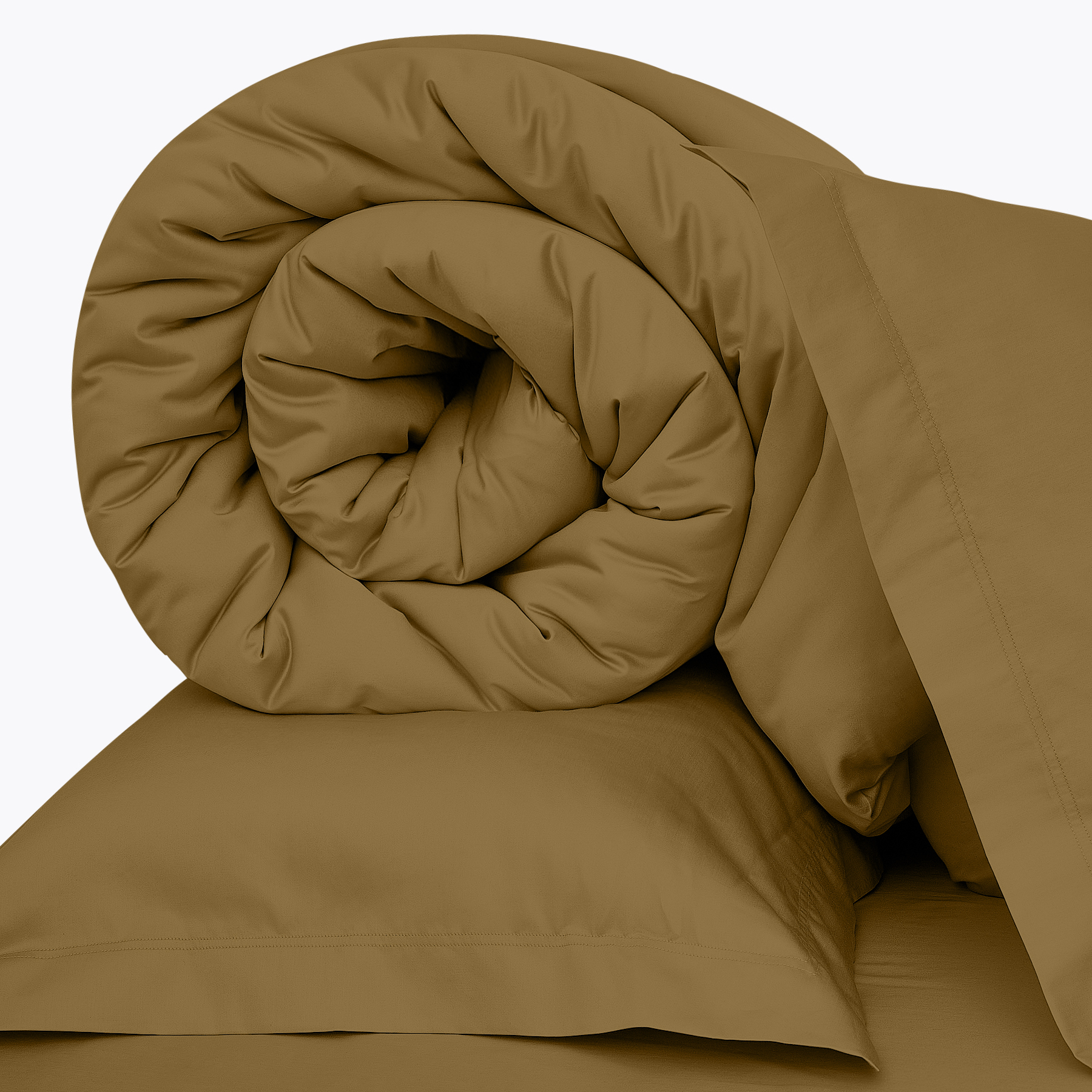 пододеяльник золотистый Santairi